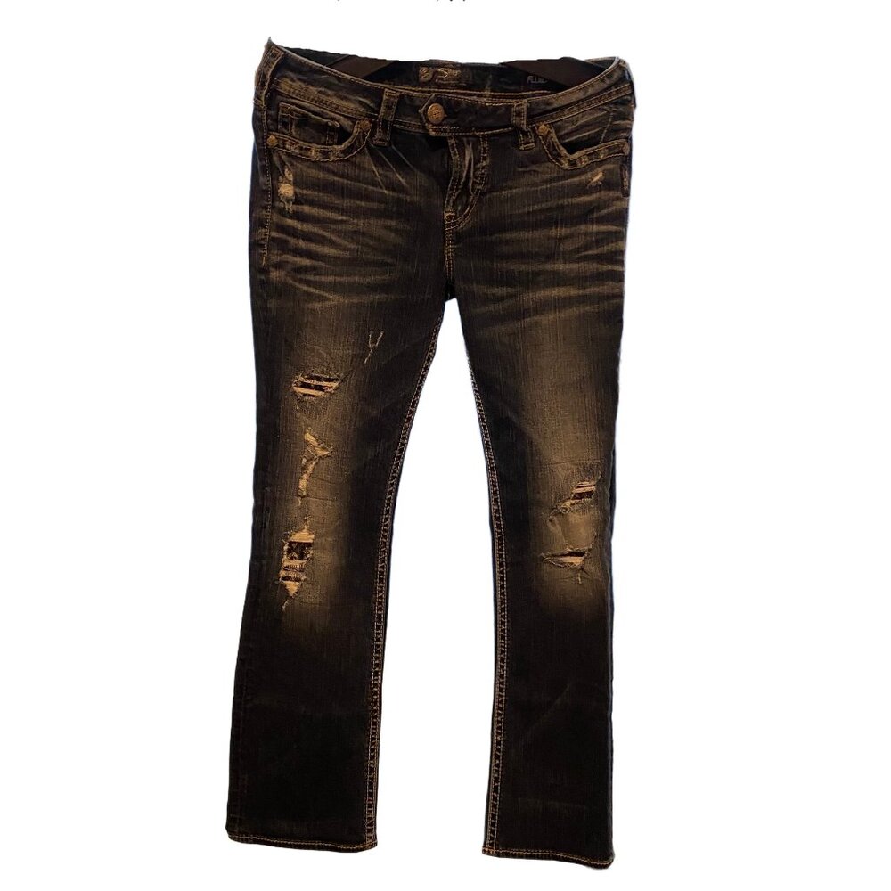 Silver Jeans Co. Tuesday Distressed Skinny Jeans